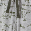 HM Dino Print Grey Shorts 4267