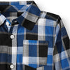 GRM Black & Blue Check Casual Shirt 2627