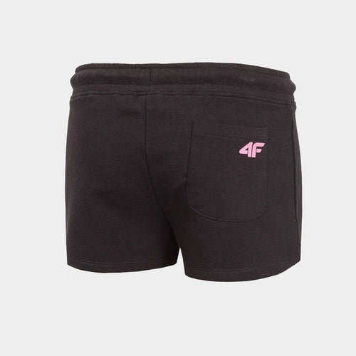 4F Velvet Pink Cord Black Girl Shorts 3699