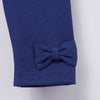 JNR Bow Bottom Navy Blue Legging 4148