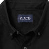 PLC Oxford Cotton Jet Black Casual Shirt 4700