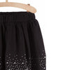 51015 Silver Glitter Black Skirt 3717