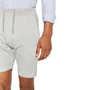 ZR Men Grey Basic Plush Bermuda Shorts