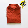 FC Plain Rust Casual Shirt (Cut Label)  8878