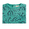MNG Monster Print Aqua Green Full Sleeves Tshirt  1198