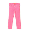 OM Heart Button Lolly Pop Pink Girls Pant 9486