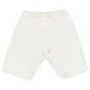 ZR Men White Basic Plush Bermuda Shorts