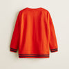 MNG Orange K Embroided Sweatshirt