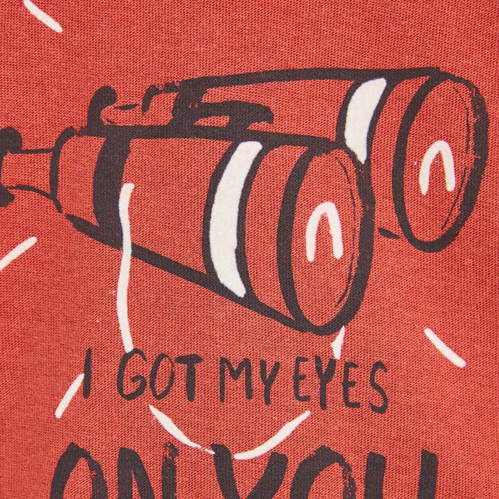 ZR Printed Red I Got My Eyes on You TShirt