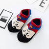 Super Man Red And Blue Ankle Socks Pair 8643