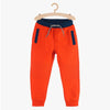 51015 Knee Platted Orange Fleece Trouser 3610