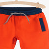 51015 Knee Platted Orange Fleece Trouser 3610