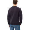 CQ Neck Sweatshirt Navy Blue