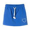 5.10.15 Heart Print Blue Skirt