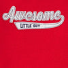 CRT Awesome Little Grey Applic Red Tshirt 4458