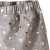 5.10.15 Glitter Heart Grey Skirt