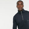 FC Half Zip Navy Blue Fleece Sweat Shirt 3064
