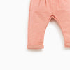 ZR Folded Bottom Tea Pink Trouser 2973