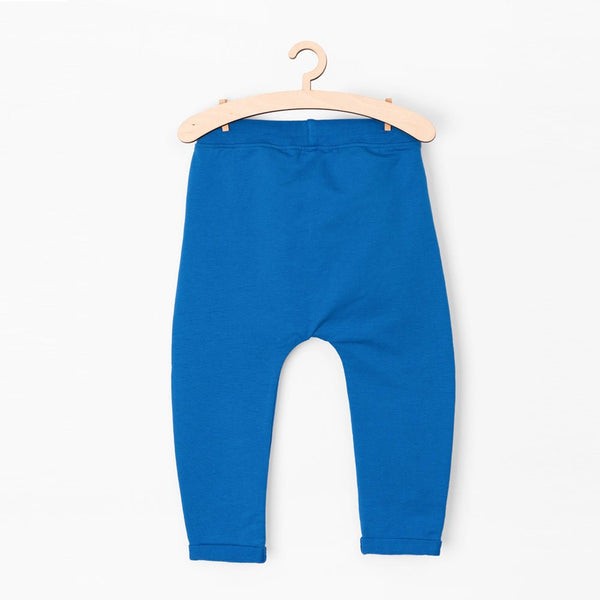 5.10.15 Hiding Dog Print Pocket Royal Blue Trouser 1034
