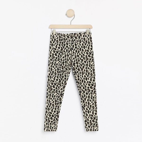 LDX Leopard Print Beige Legging 2822