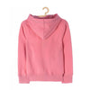 LS Small Logo Plain Pink Zipper Hoodie 3294