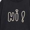 MNG Hi Embraided Black Sweatshirt 7758