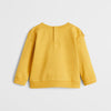MNG Chest Frill Mustard Sweatshirt 2592