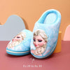 DS Elsa Frozen Blue Warm Slippers 8166