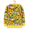 5.10.15 Yellow Sweatshirt With Colorful Graffiti Print 875