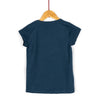 TX Glitter LOVE Printed Blue Tshirt 1760