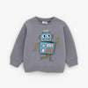 ZR Robert Print Grey Sweatshirt 3081