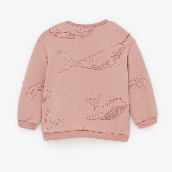 ZR Love To Swim Hey Yeah Tea Pink Sweatshirt 2625