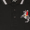 GRD Nepolian Logo Black Polo 3833