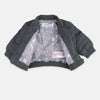 BBL Mock Neck Grey  Puffer Jacket 2836