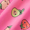 HM Cute Fruits Print Pink Sleeveless Frock 7049