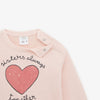 ZR Pink Heart Sisters Always Sweatshirt 856