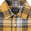 PLC Dark Blue & Yellow Big Check Full Sleeves Casual Shirt 7052