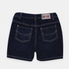 OM Contrast Cord Dark Blue Denim Shorts 1403
