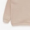 ZR Side Shoulder Bow Light Pink Sweatshirt 2892