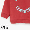 ZR Red Don't Stop Learning SweatShirt 980