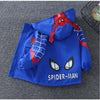 BKT Spider Man Style Sherpa Inner Royal Blue Puffer Jacket 7657