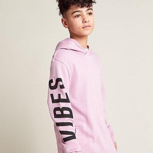 GRG Future Vibes 1993 Lavender Hoodie 3141
