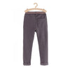 L&S Moon Shine Contrast Belt Fleece Grey Trouser 13558