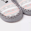 Grey Fox With Red Lines Socks Booties 4536