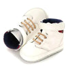 valen High Hop White Sneakers with Red Check 2112