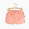 51015 Star Fish Side Frill Pink Girls Shorts 3692