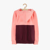 LS Young Generation Pink With Burgundy Zipper Hoodie 2781