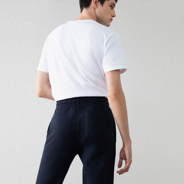 LFT Plain Fleece Navy Blue Trouser 3403