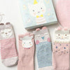 Caramella Unicorn Kitty Ferozi 4 Socks Box 3234