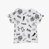 G&B All Over Cool Tiger White Tshirt 1522